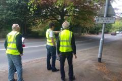 Volunteers continue to raise awareness of speeding on Congleton Road