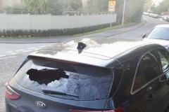 Vandals strike again - three car windows smashed on Ryleys Lane
