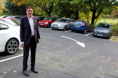 Car park reopens with properly marked bays