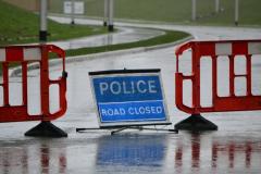 Bypass closed due to flooding