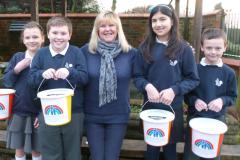 Primary school raises £670 for children's charity