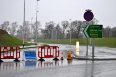 Bypass closure due to pumping station failure