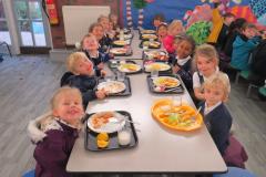 Primary school children benefit from improved facilities
