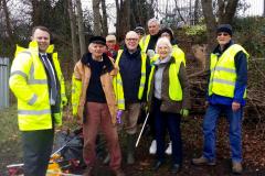 Volunteers turn out to tackle trash
