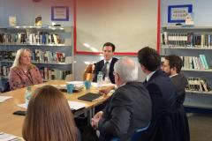 Osborne takes campaign for fairer funding to Education Secretary