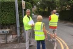 Speedwatch volunteers target Trafford Road and Heyes Lane