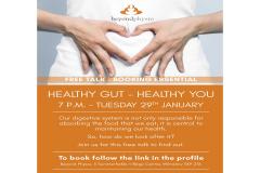 Healthy Gut. Healthy You. Healthy Knowledge - Free health seminar at beyondphysio