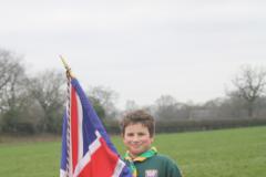 Scouts mark centenary with district hike