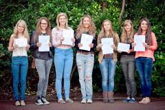Alderley girls celebrate excellent GCSE results