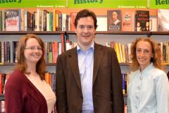 Chancellor attends bookshop opening