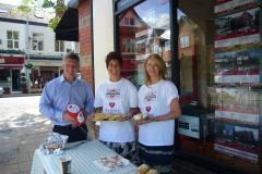 Estate agents bake for charity