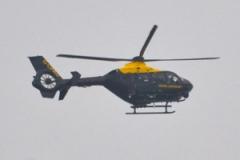 Police helicopter searches for stolen vehicle