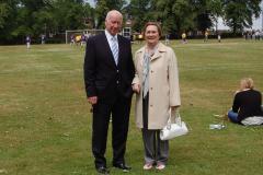 Sir Bobby Charlton opens charity fete