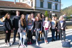 AESG choir girls visit Realschule Eberbach as part of Erasmus+ project