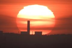 Reader's Photo: Sunset over Fiddlers Ferry Power Station
