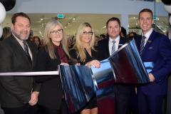 Real Housewife of Cheshire cuts the ribbon at Next superstore
