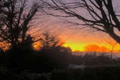 Reader's Photo: Sun sets over Alderley Edge