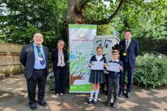 Success for Alderley's junior recycling officers