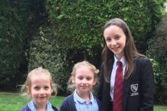 Three local girls prepare for their Royal roles