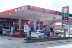 Masked robbers threaten petrol station staff