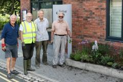 In Bloom volunteers spruce up medical centre planters