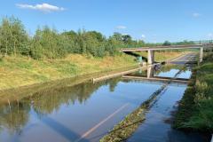 Flooded bypass reopens