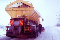 As the big freeze continues grit supplies dwindle