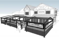 Panacea's plans for new terrace approved