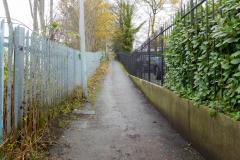 Reader's Letter: Alley between Davey Lane and the station