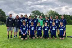 Football: U15s finished their season off in style