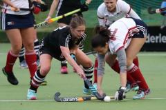 Hockey:  Bennison bags a brace for AEHC as Ladies target promotion