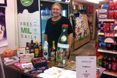 Newsagents fundraising for youth charity