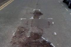 Name the worst potholes