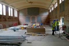 Works at the Festival Hall progressing on schedule