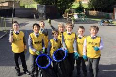 Ryleys pupils join in Great British Spring Clean