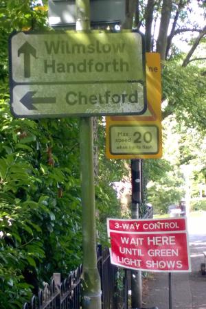Wilmslow Road Signs (1)