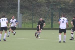 Rob Tremlow on the ball for AEHC Mens 1s