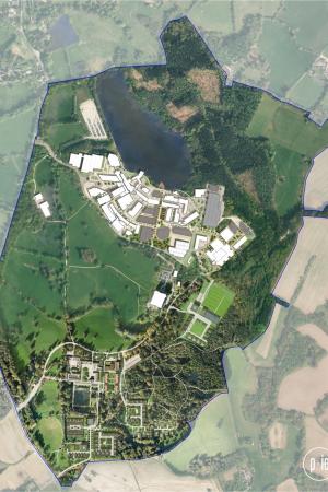 Alderley Park illustrative masterplan