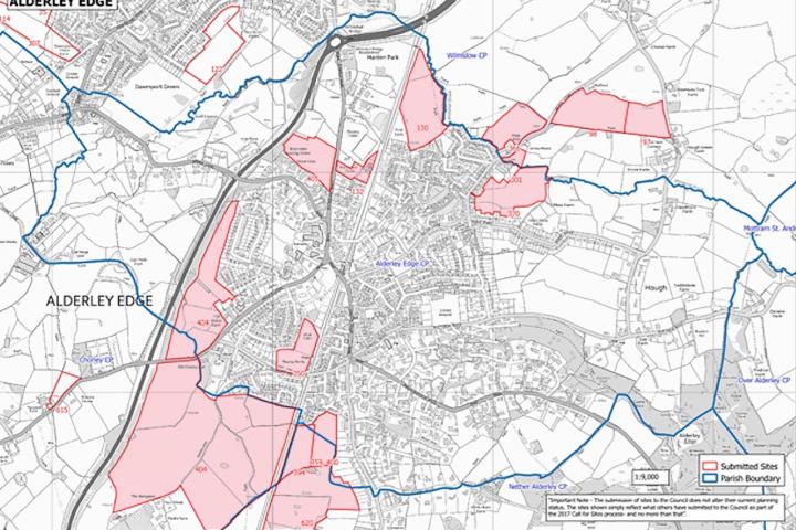 AE1 Call for Sites Map