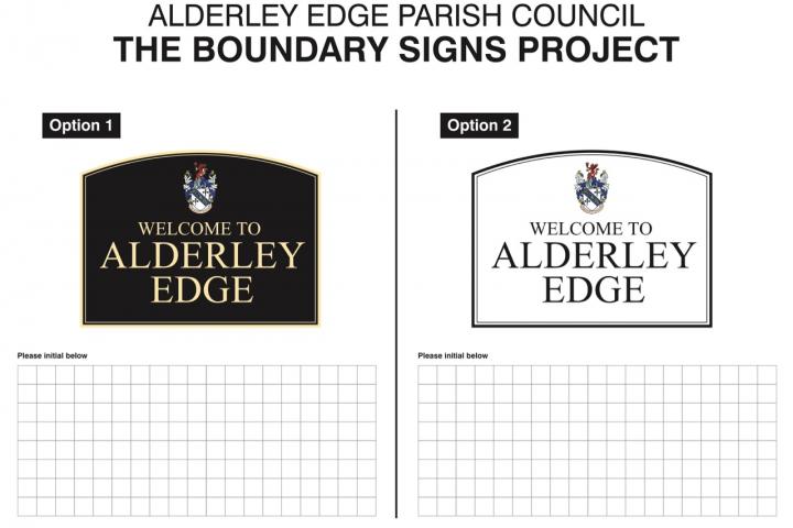 Boundary signs 2019