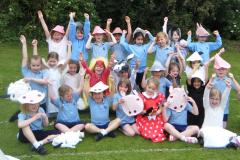 Alderley girls enjoy charity fun run