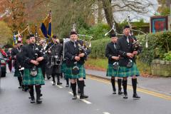 Alderley Edge pays tribute to the fallen on Remembrance Sunday