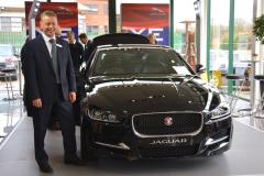 New Jaguar XE roars into Wilmslow
