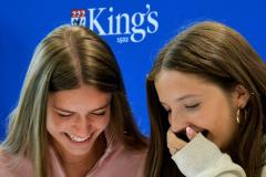 King's students celebrate exceptional GCSE results