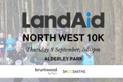 Don't miss the LandAid North West 10K at Alderley Park