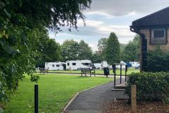 Travellers set up unauthorised encampment in Alderley Edge Park