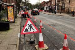 London Road closed at weekend