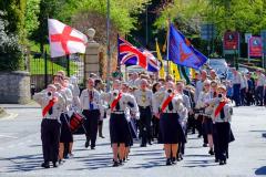 300 Scouts parade to celebrate St George's Day