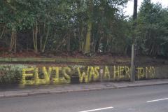 Vandals strike on Macclesfield Road