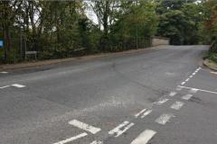 Raised kerbs to reduce risk of vehicles ending up on railway line